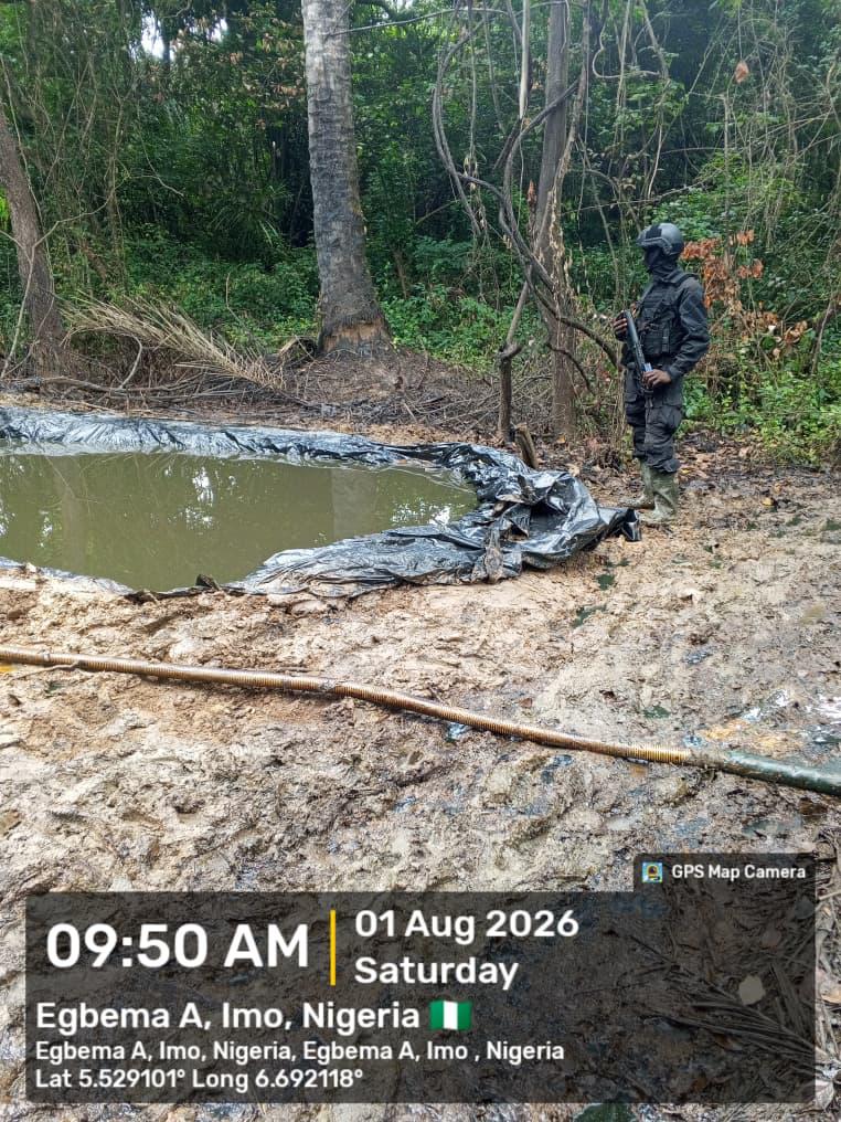 Navy recovers 61,000 litres of stolen crude, illegal diesel in Rivers crackdown
‎
‎