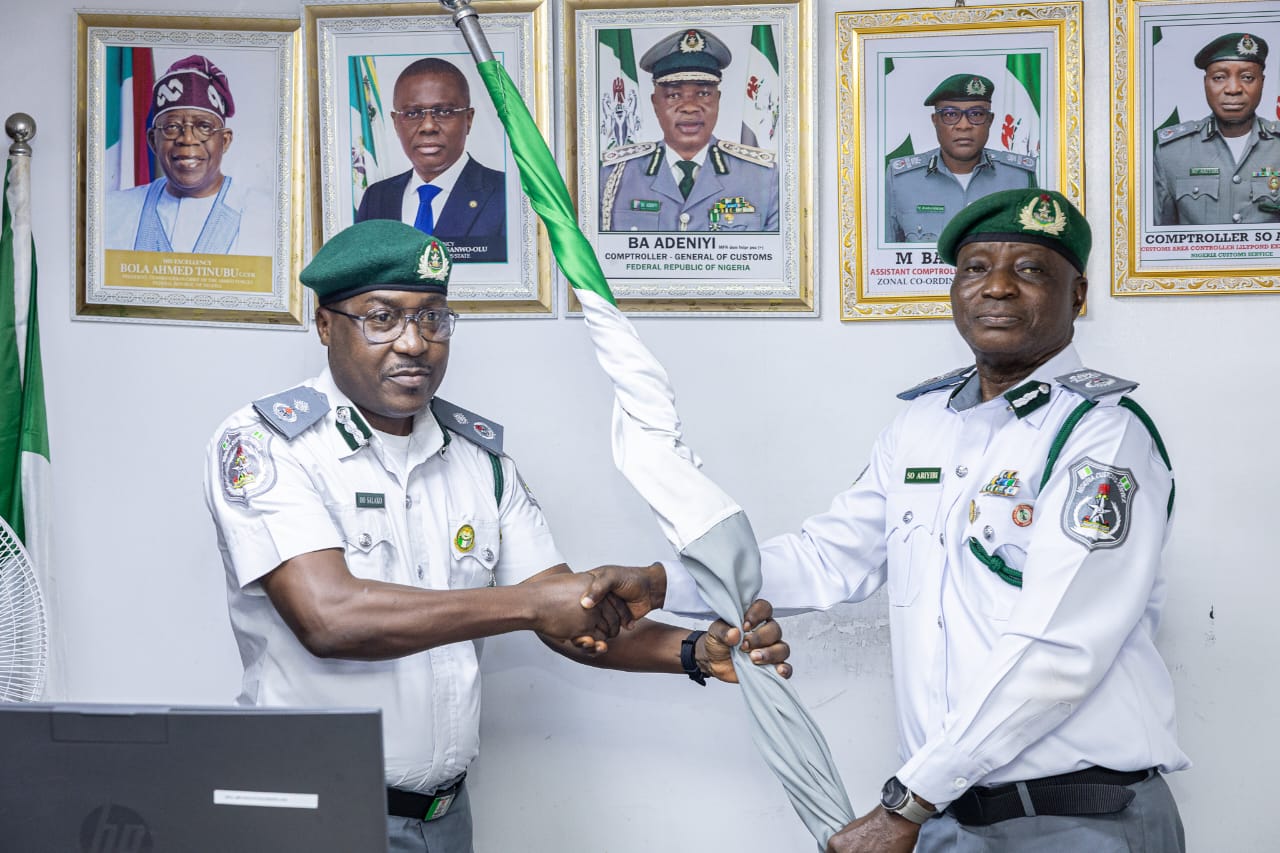 Ariyibi Retires, Salako Takes Over as Acting CAC of NCS Lilypond Export CommandAriyibi Retires, Salako Takes Over as Acting CAC of NCS Lilypond Export Command