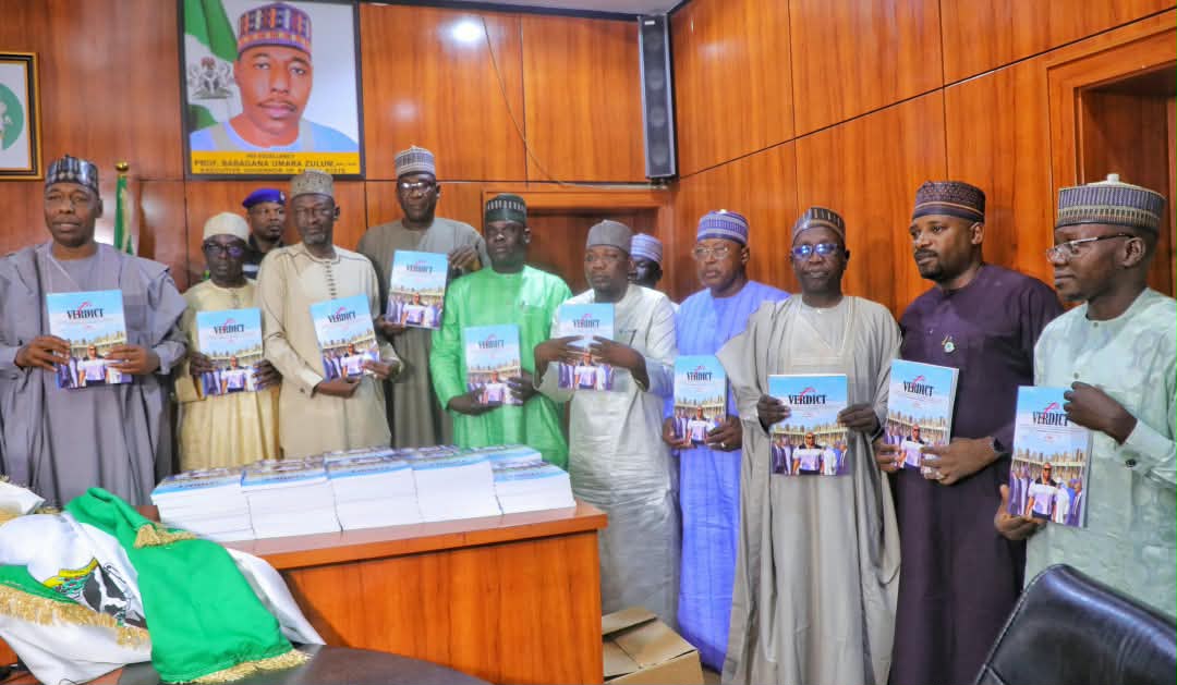 Media aides present 7th Verdict to Zulum