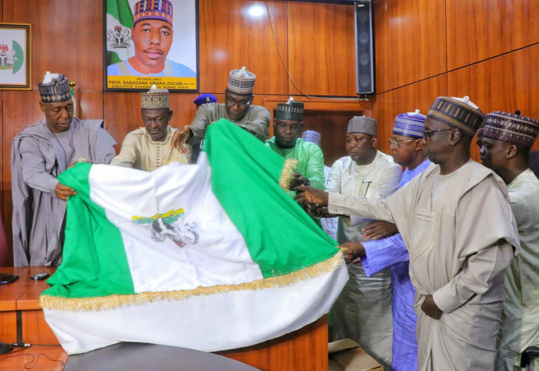 Media aides present 7th Verdict to Zulum