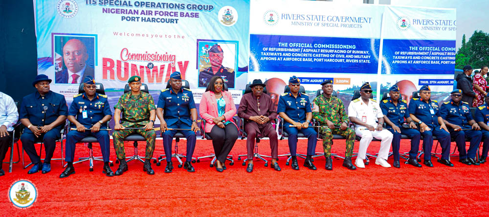 NAF Boosts South-South Security Operations With Reconstructed Rivers Runway