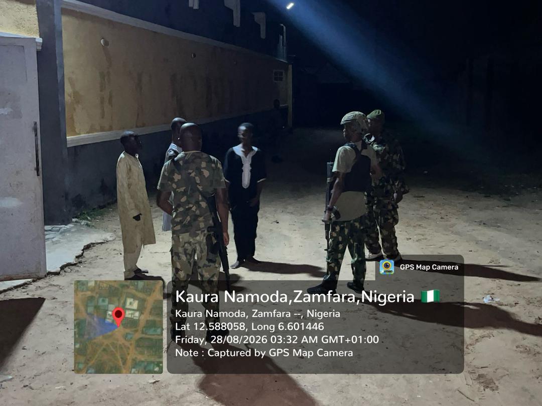 Troops rescue 16 civilians from terrorists in Zamfara