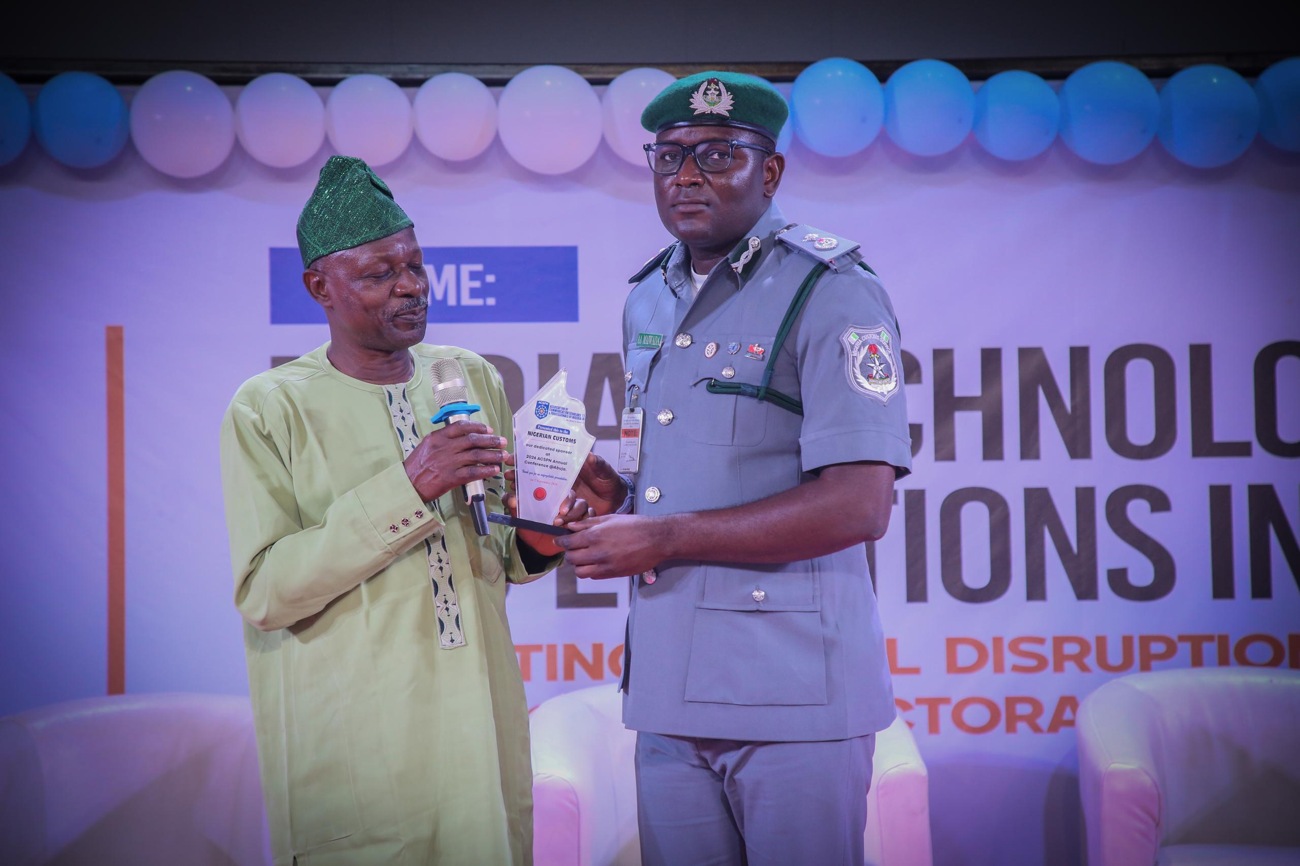 Customs Highlights B’Odogwu, Strategic Communication Reforms at ACSPN Conference
