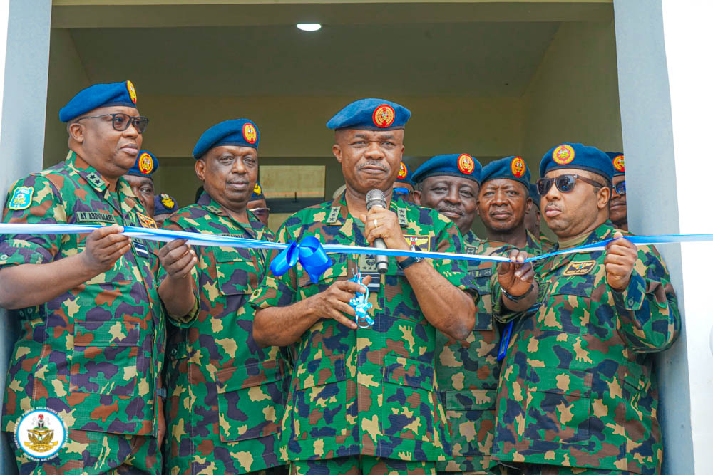 NAF Unveils New Quarters, Sports Complex To Boost Personnel Morale
