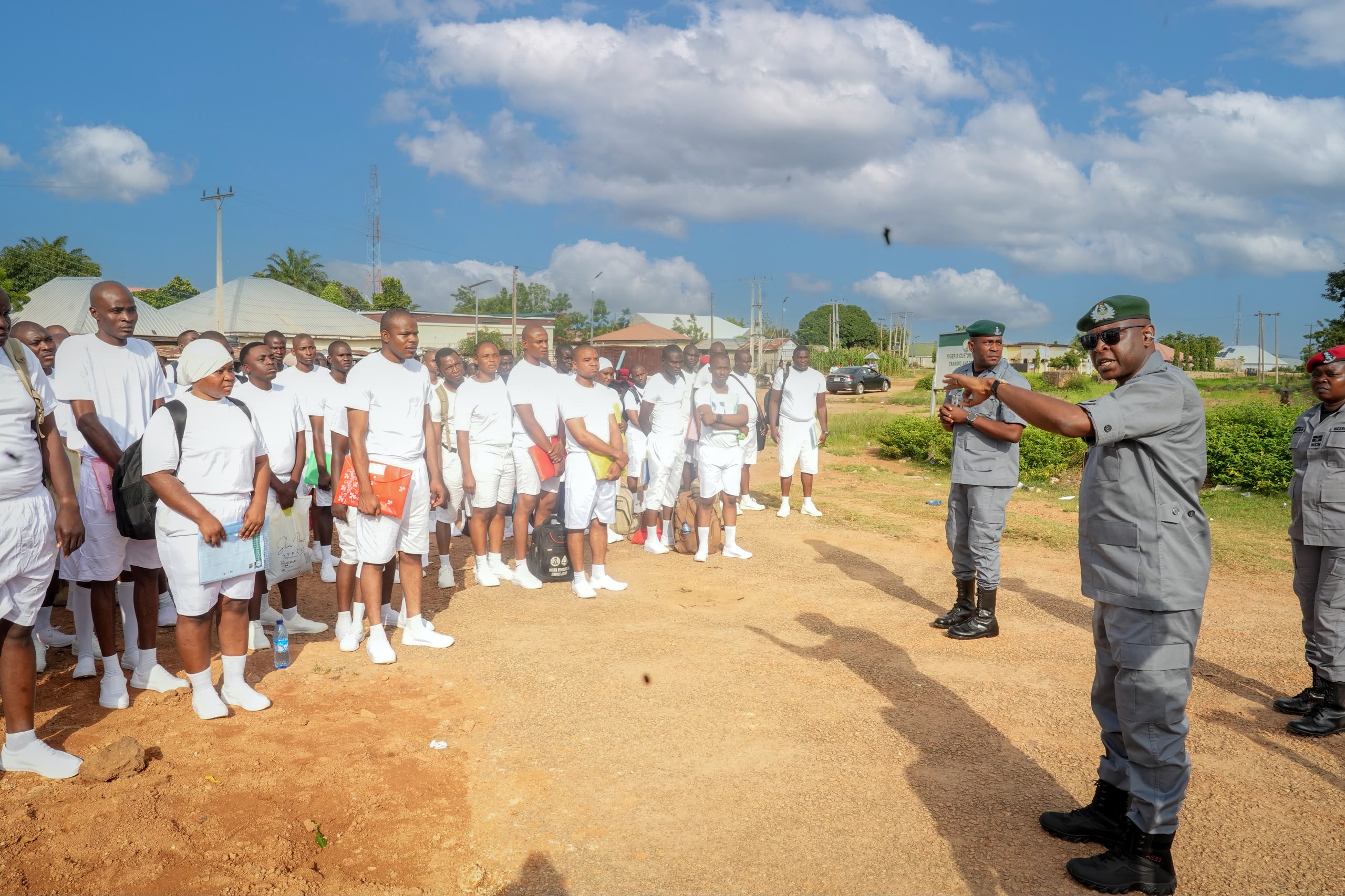 Customs Begins Final Phase of 2025 Recruitment Screening, Tasks Candidates on Discipline