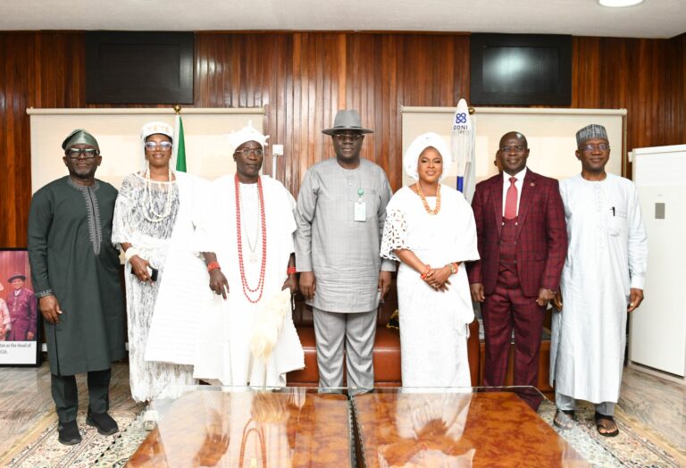 Ooni’s Wife, Yeye Afolashade, Others Pay Royal Visit to Head of Service
