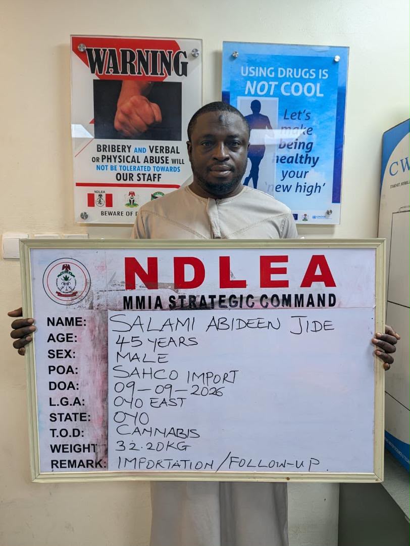 NDLEA Intercepts UK Colos Shipments, Finds Drugs Hidden In Bread, Speakers