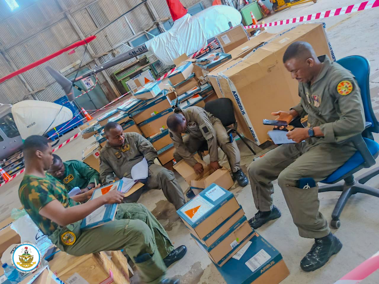 NAF receives five new helicopters as FG steps up airpower modernisation
