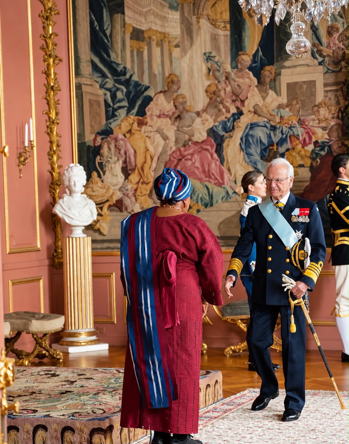 Nigeria’s Ambassador Lola Akande Presents Letters of Credence to King of Sweden