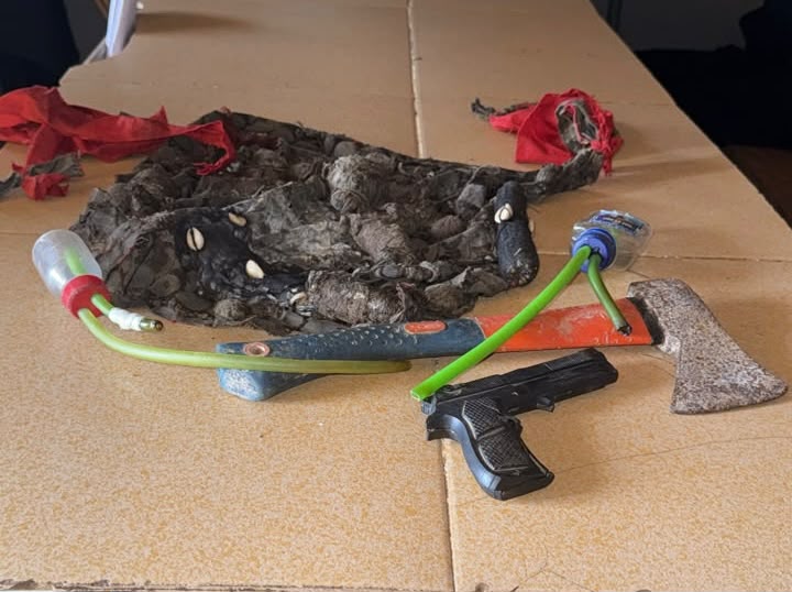 Police Arrest Suspected Cultist, Recover Rubber Pistol, Axe In Ikorodu