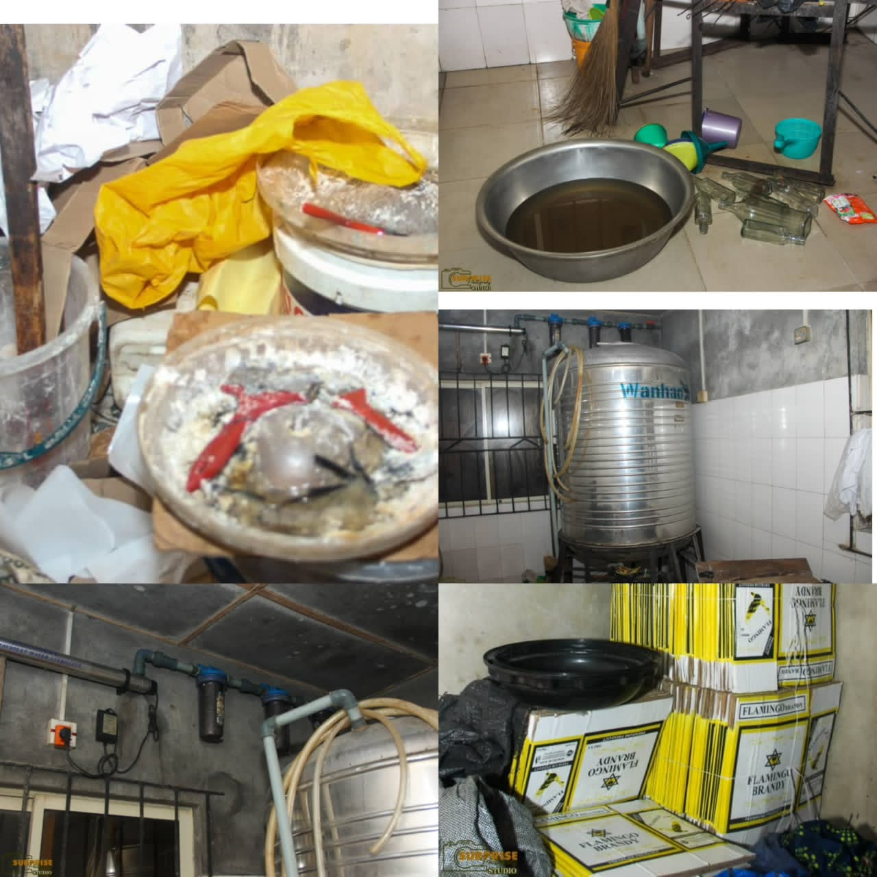 Police Seal Suspected Fake Alcohol Factory In Badagry, Arrest 48-Year-Old