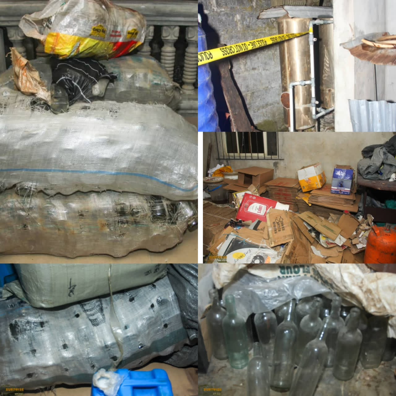 Police Seal Suspected Fake Alcohol Factory In Badagry, Arrest 48-Year-Old