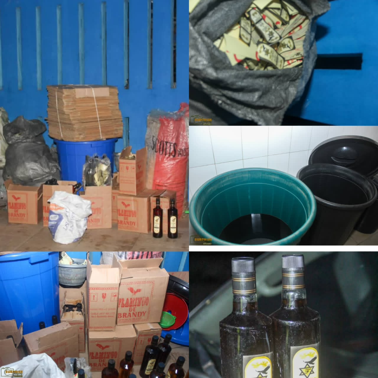 Police Seal Suspected Fake Alcohol Factory In Badagry, Arrest 48-Year-Old