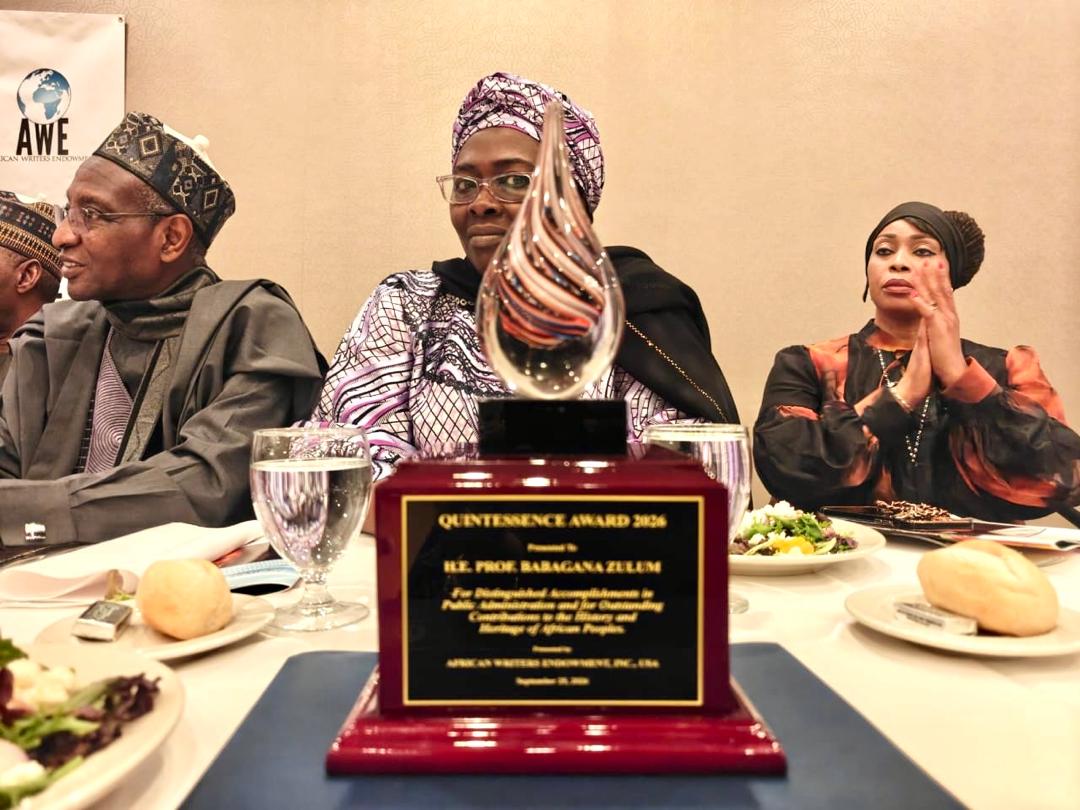 Zulum Receives Pan-African Leadership Award, Dedicates Honour to Borno’s Resilient People