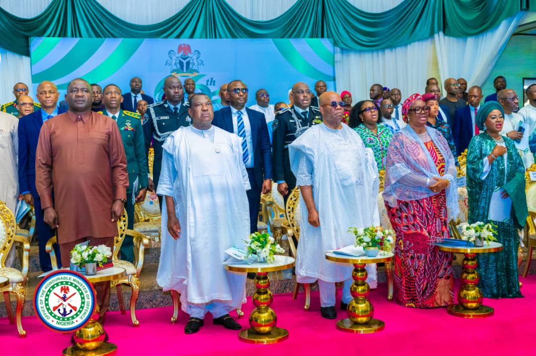NIGERIA AT 66: DEFENCE MINISTER CHARGES NIGERIANS ON FAITH, UNITY, AND SECURITY AT INDEPENDENCE CHURCH SERVICE