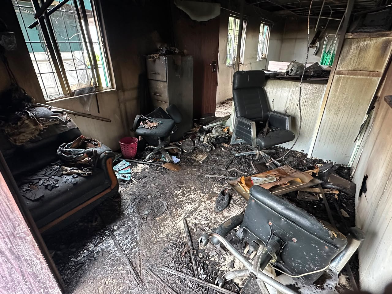 Fire Damages Offices, Equipment At Customs Marine Command In Lagos, Probe Begins