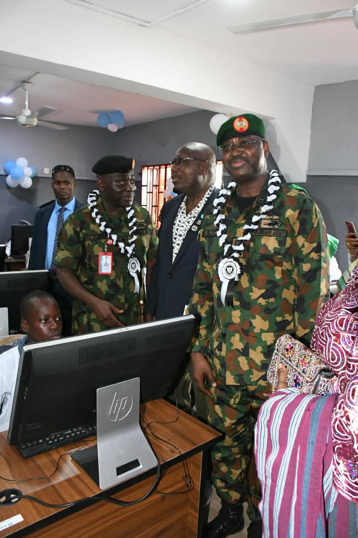 COAS Shaibu Commissions Solar-Powered Computer Lab At Ogun School