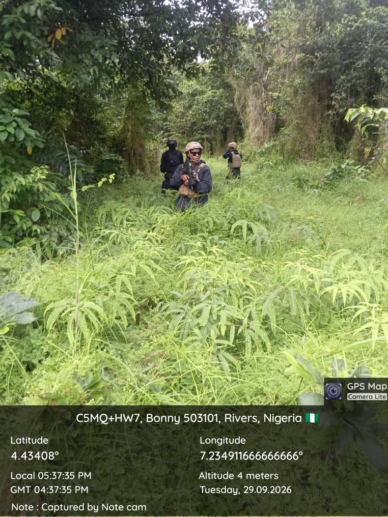 Navy Uncovers 85,000 Litres Of Suspected Stolen Crude Oil In Rivers