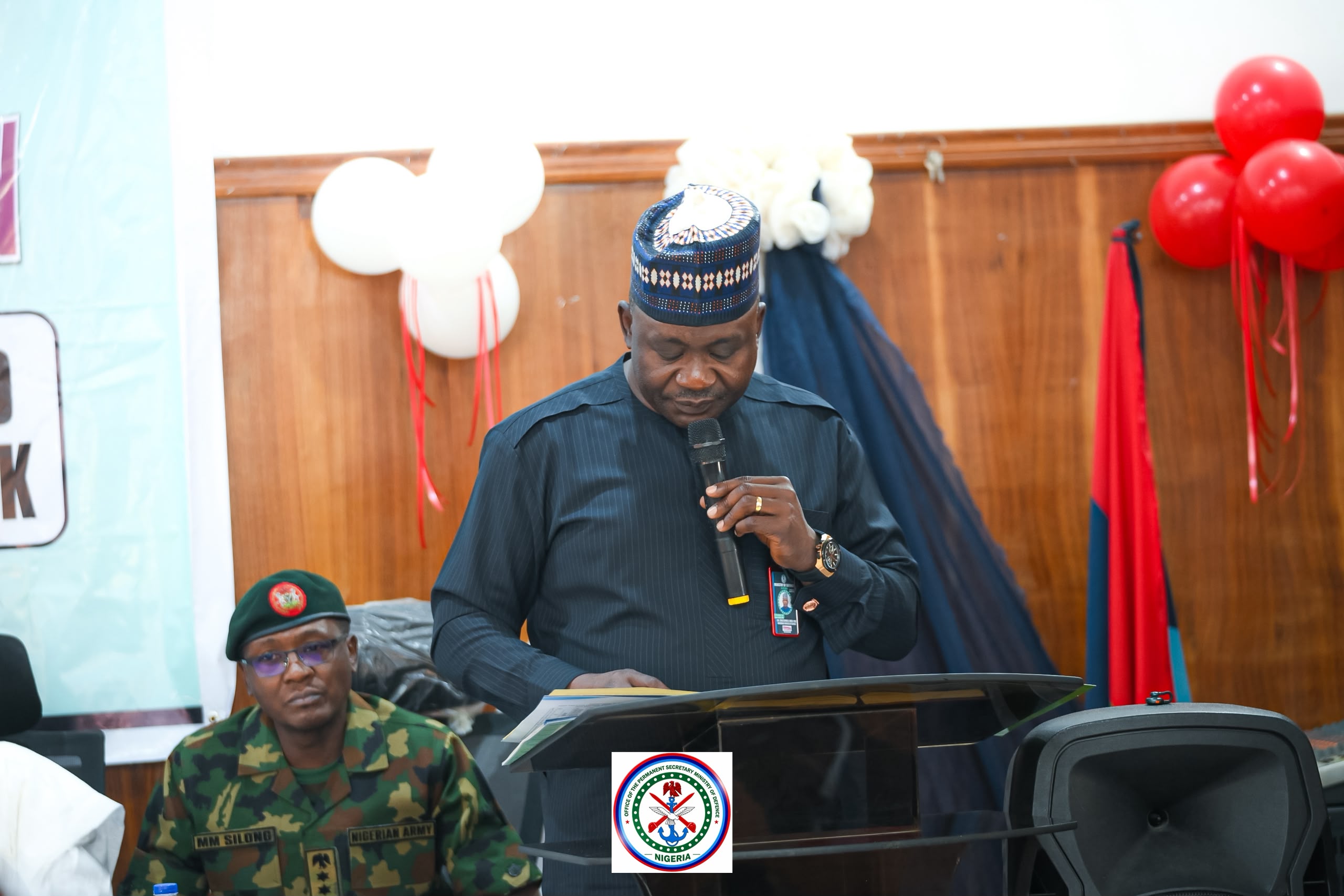 Defence Minister Urges Staff to Embrace Unity, Professionalism for Higher Productivity