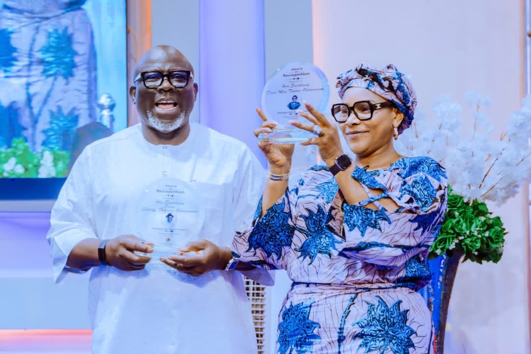 Church Honours Oborevwori, Wife, Calls For Support For 2027 Re-election