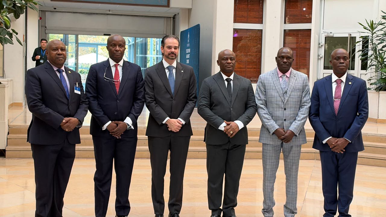 IGP Disu, Interpol Secretary General Meet in France Over Cybercrime, Terrorism, Fugitive Tracking 
