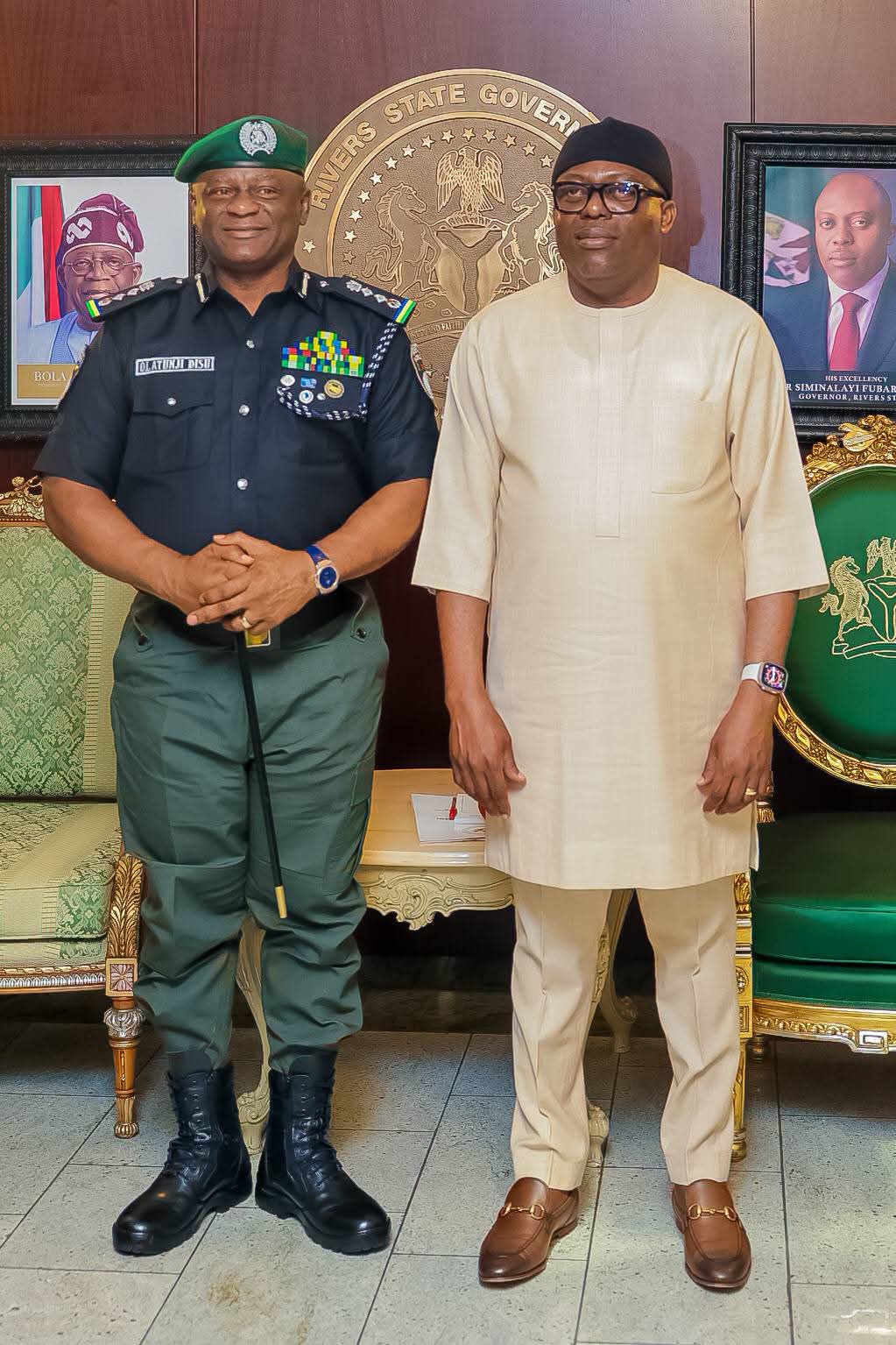 Gov Fubara Hails Disu's Elevation As IGP, Says It Is Reward For Professionalism
