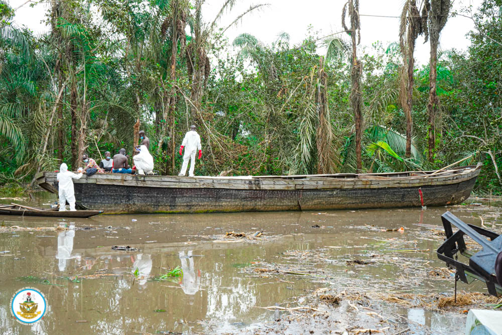 NAF, Navy, NSIB Sustain Search for Wreckage of Crashed Aircraft