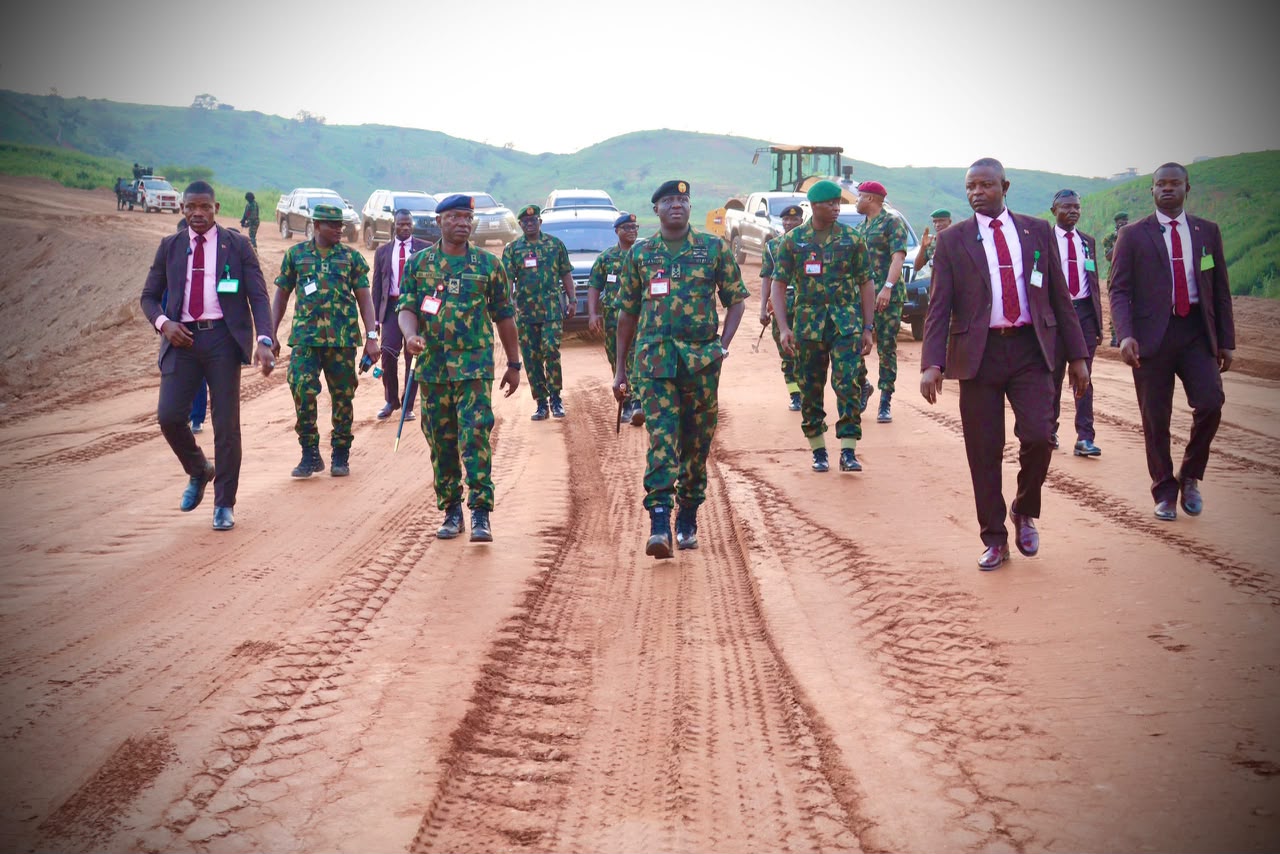 COAS Inspects Tinubu Barracks Phase II, Pushes for Timely Completion