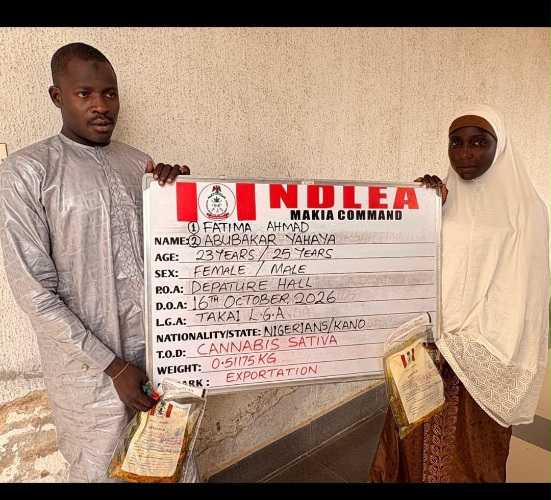 NDLEA Seizes N7bn Tramadol, Arrests 85-Year-Old Woman

