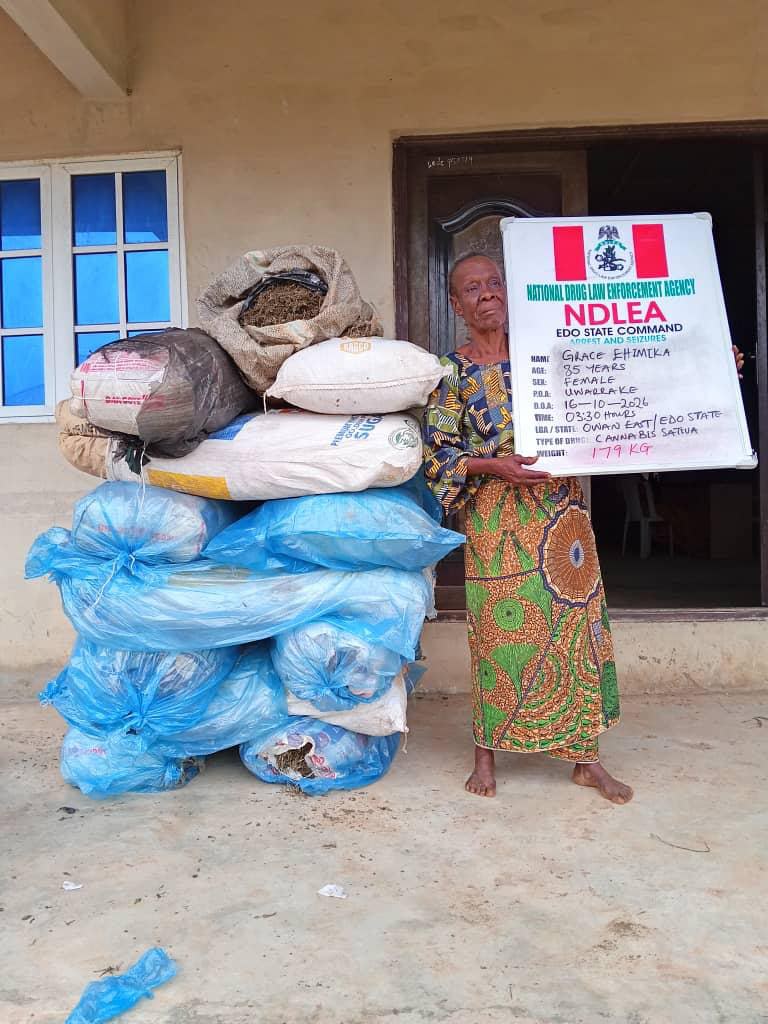 NDLEA Seizes N7bn Tramadol, Arrests 85-Year-Old Woman
