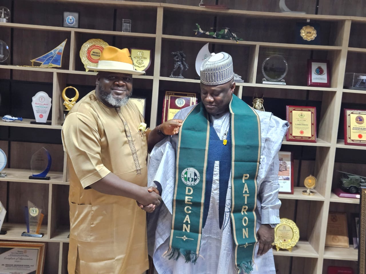 Why DECAN conferred patron title on Dr. Kana