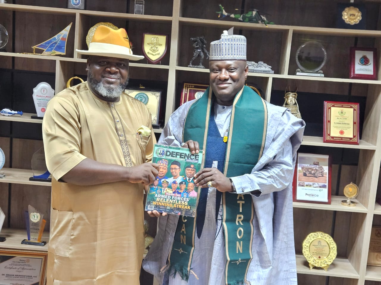 Why DECAN conferred patron title on Dr. Kana
