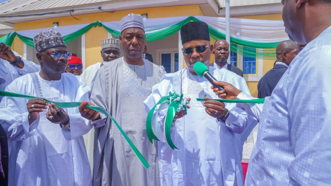 Zulum shuts medical tourism as VP Shettima opens KIU Teaching Hospital, others