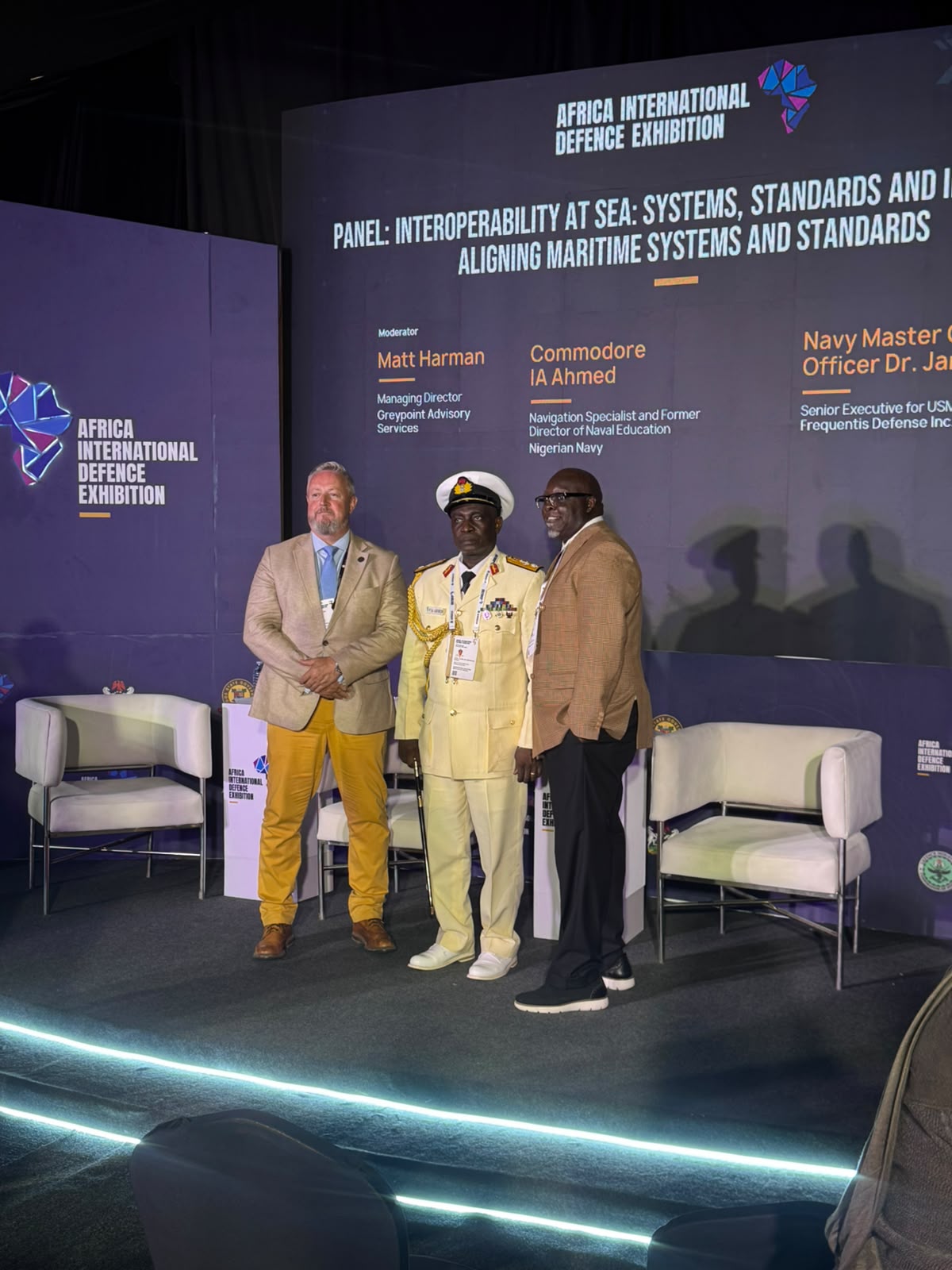 AFRIDEX 2026: Ahmed,NN Panelist Postulate Interoperability as Solution to Gulf of Guinea Security
